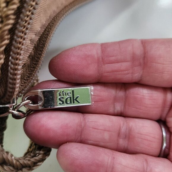 The Sak Neutral Tan Flat Bottom Shoulder Bag - Picture 6 of 6